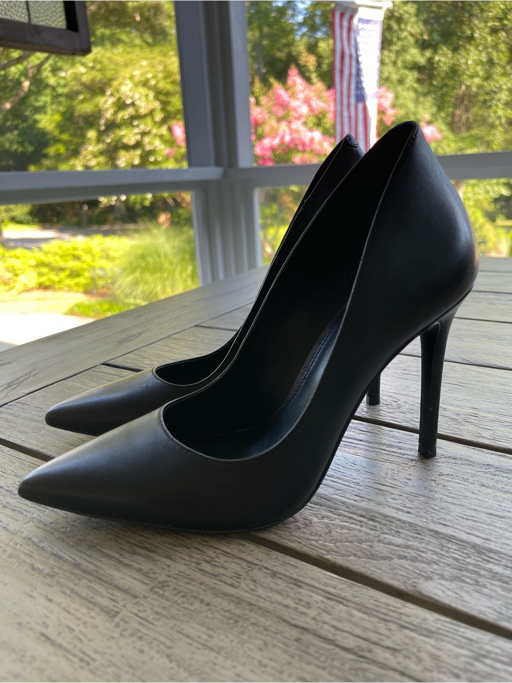 Michael Michael Kors Keke Classic Black Pointed-Toe Women's High Pumps Size 7